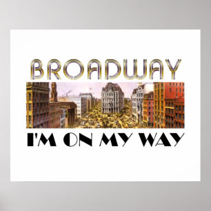 Broadway Star Poster