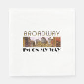 Broadway Star Serviette (Vorderseite)