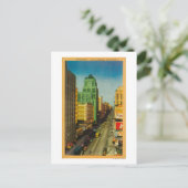 Broadway Street in Los Angeles, CA Postkarte (Stehend Vorderseite)