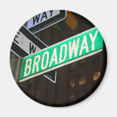 Broadway Street Sign Magnet (Vorne)