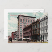 Broadway Street Vintag Postcard Postkarte (Vorne/Hinten)