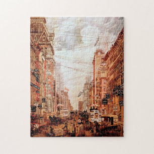 Broadway Street Vintage-Puzzle Puzzle