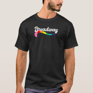 Broadway Theater New York City Ny Gay Lesbian Lieb T-Shirt