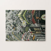 Broadway, Times Square, New Yorker Straßen nachts Puzzle (Horizontal)