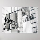 Broadway Times Square Print Poster (Vorne)