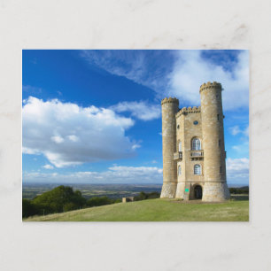 Broadway Tower, bei Broadway, Worcestershire 2 Postkarte