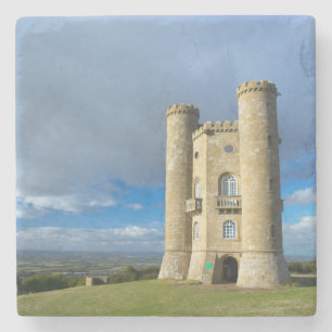 Broadway Tower, bei Broadway, Worcestershire Steinuntersetzer