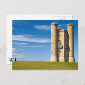 Broadway Tower, Cotswolds, England Postkarte (Vorne/Hinten)