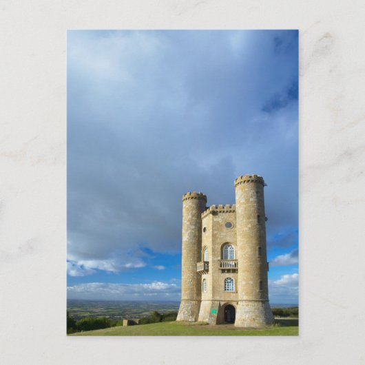 Broadway Tower, nahe Broadway, Worcestershire Postkarte (Vorderseite)