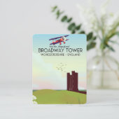 Broadway Tower Worcestershire Travel Poster (Stehend Vorderseite)
