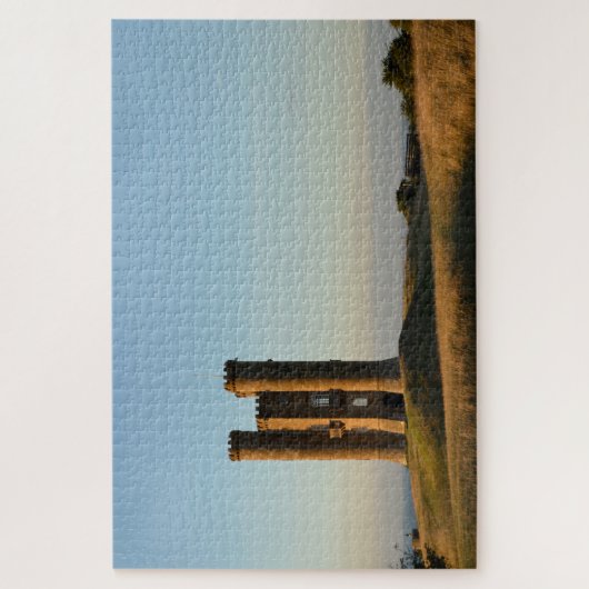 Broadway-Turm, kleines Schloss im Cotswolds Puzzle (Vertikal)