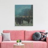 Broadway und 42nd Street Leinwanddruck (Insitu (Wohnzimmer))