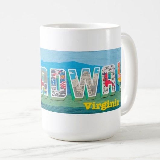 Broadway Virginia Mural Tasse
