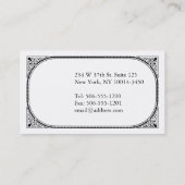 Broadway Visitenkarte (Rückseite)