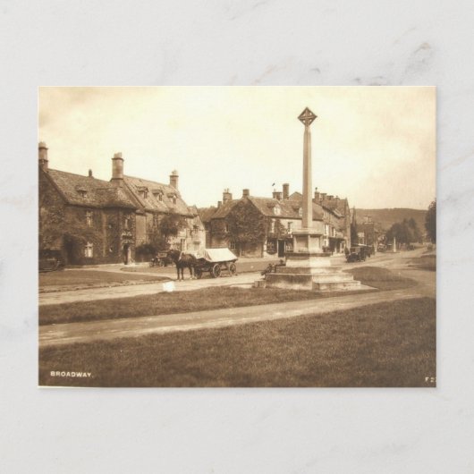 Broadway, Worcestershire Postkarte (Vorderseite)