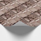 Broadway-Zeichen Geschenkpapier (Ecke)