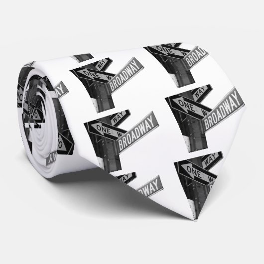 Broadway-Zeichen Krawatte (Gerollt)