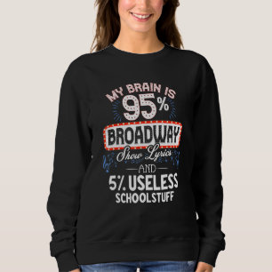 Broadway zeigt Broadway Theater Broadway Theater Sweatshirt