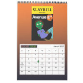 Broadway Zombie The Leading Gents 2020 Kalender (Mär 2027)