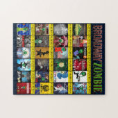 Broadway Zombie Theater Programme Jigsaw Puzzle (Horizontal)