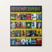 Broadway Zombie Theater Programme Jigsaw Puzzle (Vertikal)