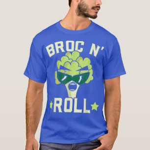 Broc N' Roll Broccoli Vegan Gemüse gesund Vege T-Shirt