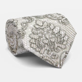 Brocade Damask Krawatte (Gerollt)