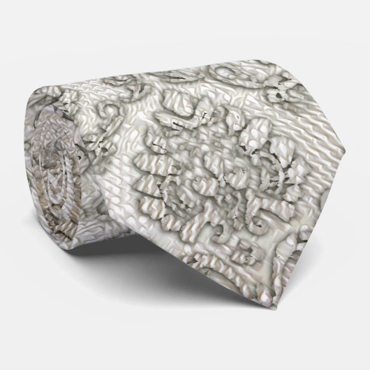 Brocade Damask Krawatte (Gerollt)