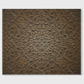 Brocade pattern geschenkpapier (Flach)