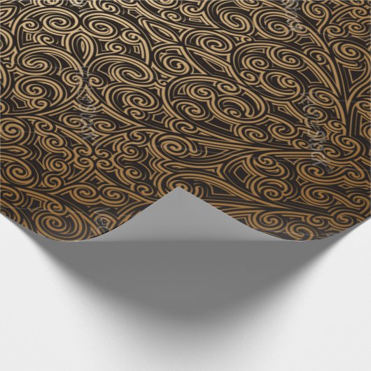 Brocade pattern geschenkpapier (Ecke)