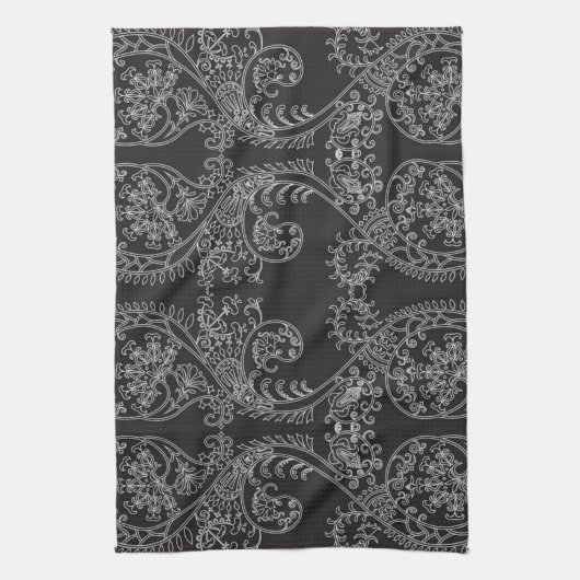 Brocade pattern geschirrtuch (Vertikal)
