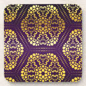 Brocade pattern getränkeuntersetzer (Vorderseite)