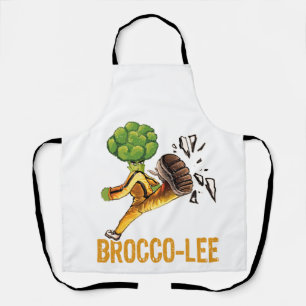Brocco Lee kungfu Broccoli All-over Print Schürze