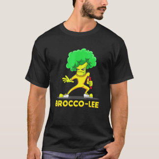 Brocco Lee Mma Kampfsport-T-Shirt Vegan Gemüse Veg T-Shirt