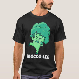 Brocco-Lee Wort Gemüse Liebe Brokkoli Vegane Ernäh T-Shirt