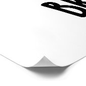 Brocco-lick Funny Veggie Broccoli Pun Poster (Ecke)