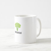 Broccoholic - Müssen-haben Sie für veganes u. Kaffeetasse (VorderseiteRechts)