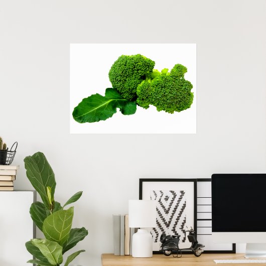 Broccoli 28" x 20", Value Poster Paper (Matte) (Heimbüro)