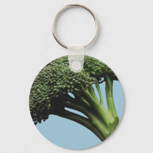 Broccoli Basic Button-Schlüsselanhänger Schlüsselanhänger
