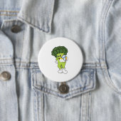 Broccoli beim Volleyball-Sport Button (Beispiel)