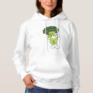 Broccoli beim Volleyball-Sport Hoodie