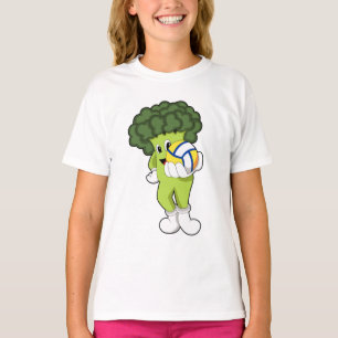 Broccoli beim Volleyball-Sport T-Shirt