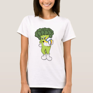 Broccoli beim Volleyball-Sport T-Shirt