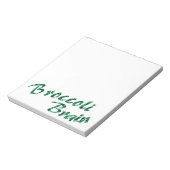 Broccoli brain notizblock (Rotiert)
