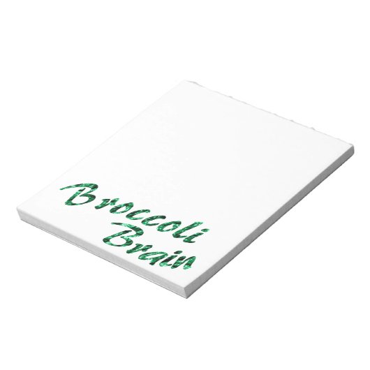 Broccoli brain notizblock (Rotiert)
