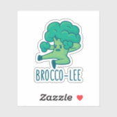 Broccoli Brocco-Lee Aufkleber (Blatt)