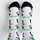 Broccoli Buddy: Funny Socken (Oben)