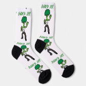Broccoli Buddy: Funny Socken (Rechts)