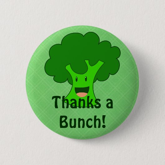 Broccoli Bunch Button (Vorderseite)