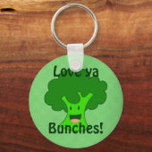 Broccoli Bunch Schlüsselanhänger (Vorderseite)